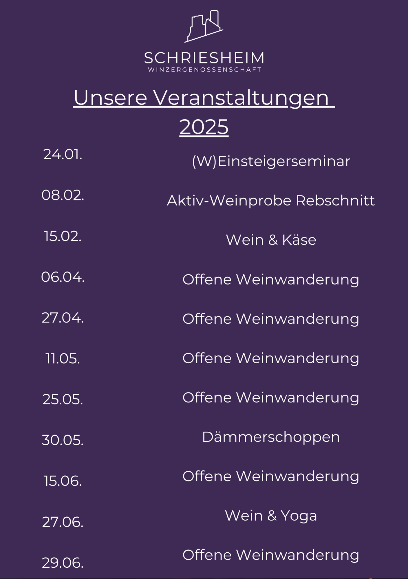 Mathaisemarkt 2025 - Winzergenossenschaft Schriesheim
